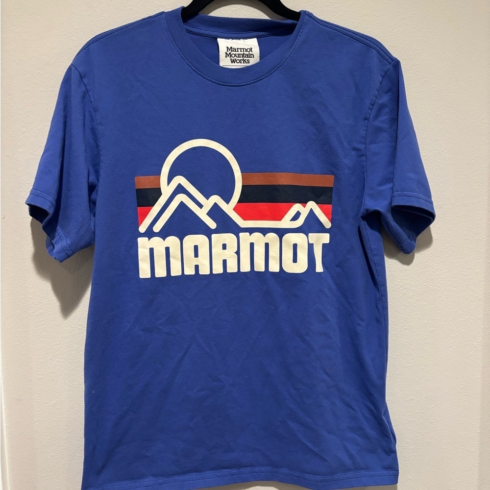Marmot Blue Mountain Graphic Tee Small